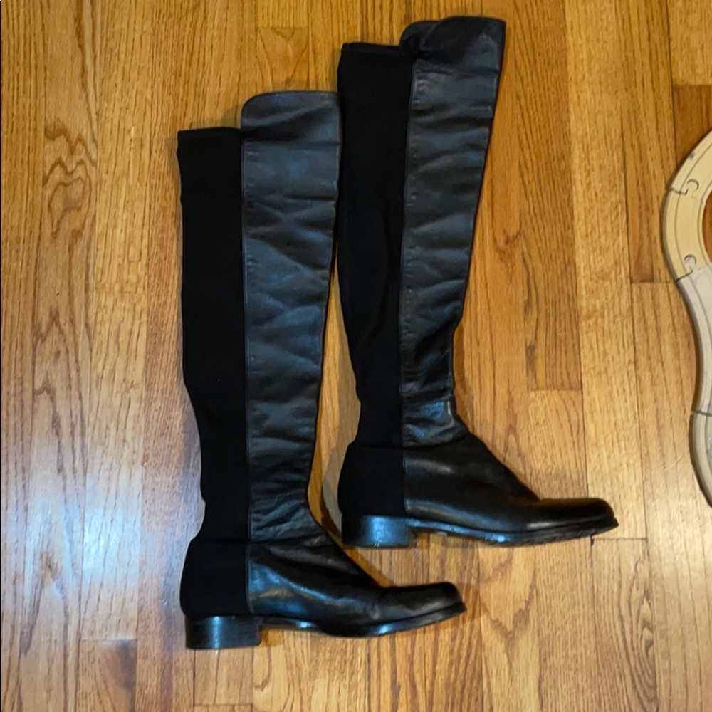 Stuart Weizmann Black 5050 Boots Size 9.5